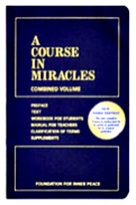 Image of A Course in Miracles text and workbook - with 2 classes offered at the Interfaith Center in Ann Arbor