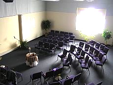 Interfaith Center for Spiritual Growth - Ann Arbor nondenominational weddings, union ceremonies, & events - view of sanctuary from above